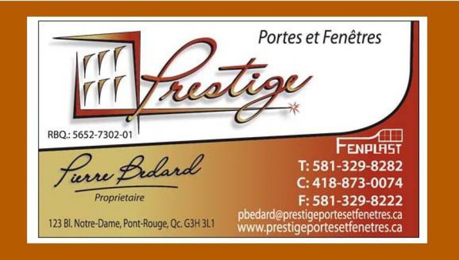Prestige Portes et Fenêtres inc. Logo